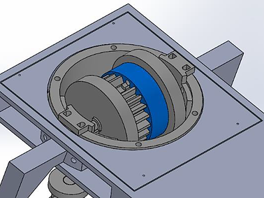Model kolejki monorail